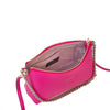 Amy - малка кросбоди чанта - цикламена