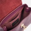 Iris mini - малка крос боди чанта - бордо