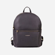 Sandra - черна кожена раница