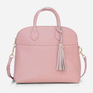 Dany – чанта в розово с висулка