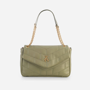 Catherine - чанта за рамо в зелено