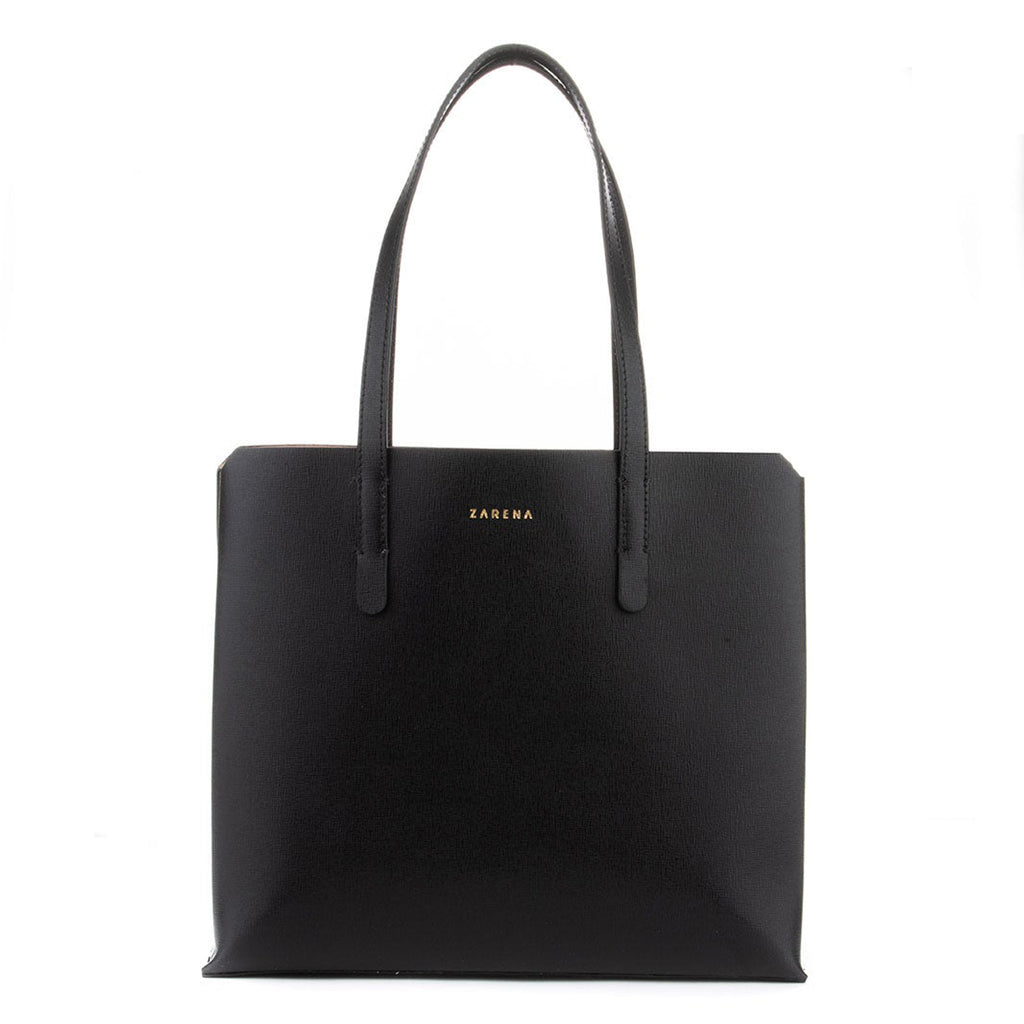 FLORA – чанта за рамо - черна