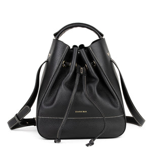 Lotus - чанта за рамо + крос боди - черна